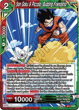 Son Goku & Piccolo, Budding Friendship BT7-112_PR Rare
