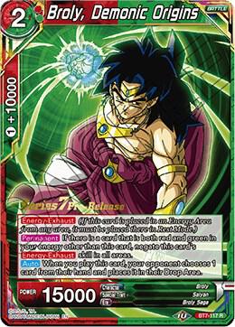 Broly, Demonic Origins BT7-117_PR Rare