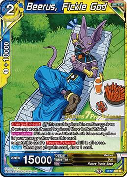 Beerus, Fickle God BT7-120_PR Rare