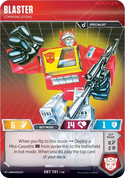 Blaster - Comunicaciones T01/T08 Super Rara