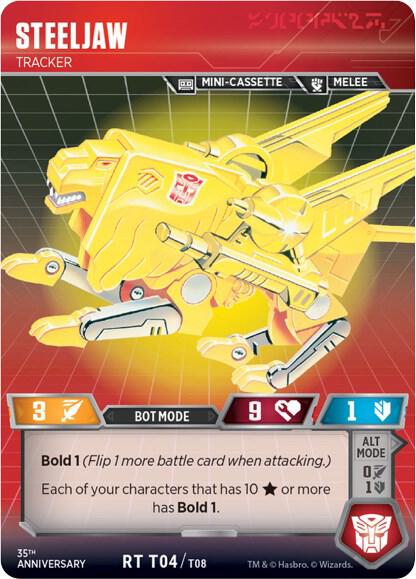 Transformers TCG: Blaster VS Soundwave Box Set 35th Anniversary Edition Singles