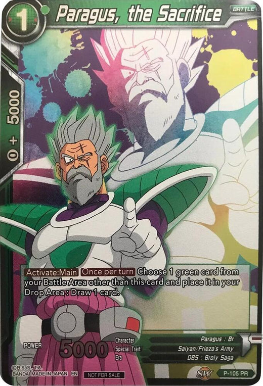 Paragus, the Sacrifice (Event Pack 4) P-105 Promo