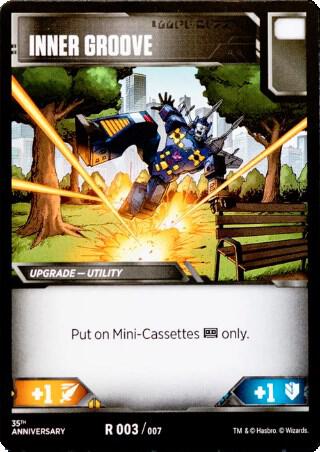 Transformers TCG: Blaster VS Soundwave Box Set 35th Anniversary Edition Singles
