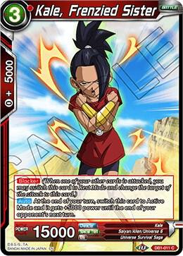 Kale, Frenzied Sister DB1-011 Common