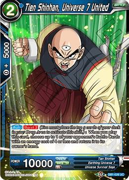 Tien Shinhan, Universe 7 United DB1-026 Uncommon