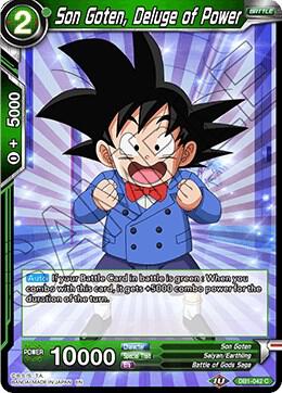 Son Goten, Deluge of Power DB1-042 Common