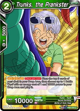 Trunks, the Prankster DB1-044 Common