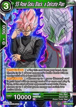 SS Rose Goku Black, a Delicate Plan DB1-056 Rare