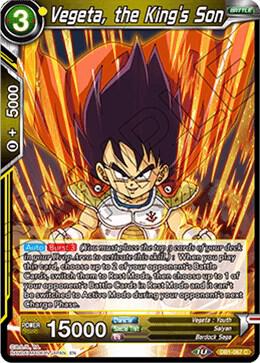 Vegeta, the King's Son DB1-067 Common