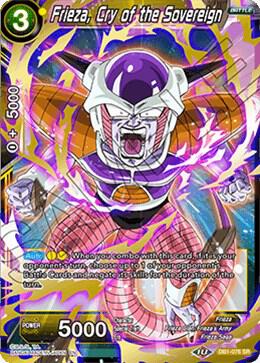 Frieza, Cry of the Sovereign DB1-076 Super Rare