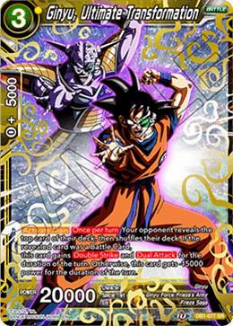 Ginyu, Ultimate Transformation DB1-077 Super Rare