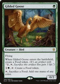 Gilded Goose | Throne of Eldraine | Rare | Foil | #160