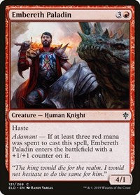Embereth Paladin | Throne of Eldraine | Common | Normal | #121