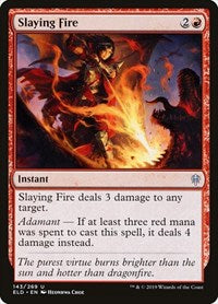 Slaying Fire | Throne of Eldraine | Uncommon | Normal | #143