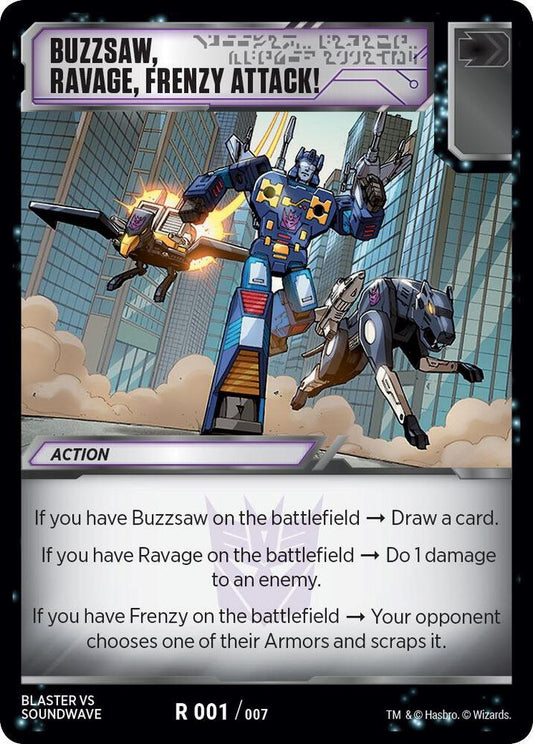 Transformers TCG: Blaster VS Soundwave Box Set Singles