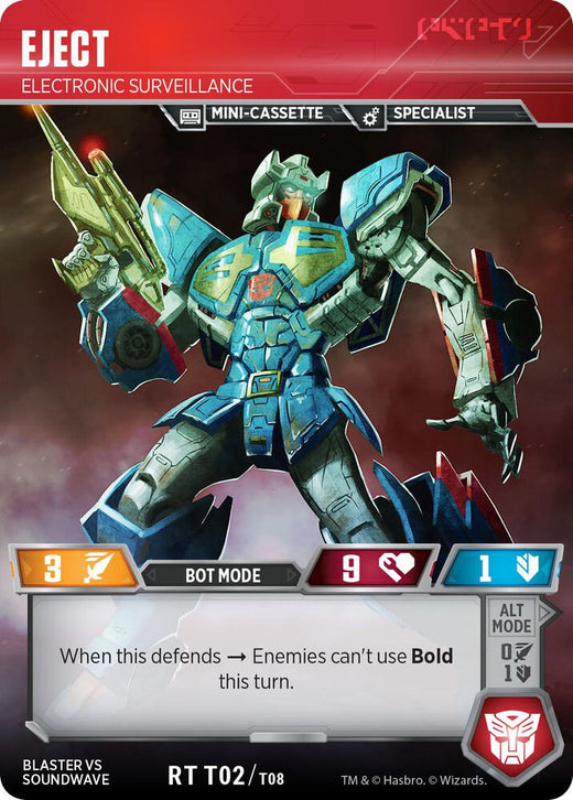 Expulsar - Vigilancia Electrónica T02/T08 Rara