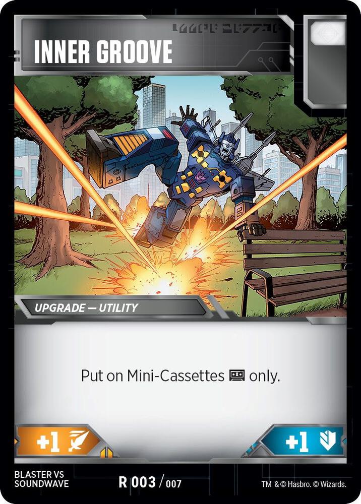 Transformers TCG: Blaster VS Soundwave Box Set Singles