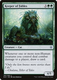 Keeper of Fables | Throne of Eldraine | Uncommon | Foil | #163