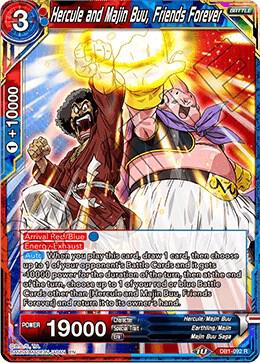 Hercule and Majin Buu, Friends Forever DB1-092 Rare