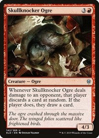 Skullknocker Ogre | Throne of Eldraine | Uncommon | Foil | #142