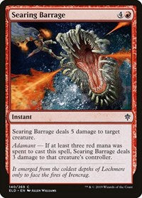 Searing Barrage | Throne of Eldraine | Common | Normal | #140