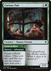 Curious Pair | Throne of Eldraine | Common | Normal | #150