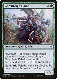Garenbrig Paladin | Throne of Eldraine | Common | Normal | #157