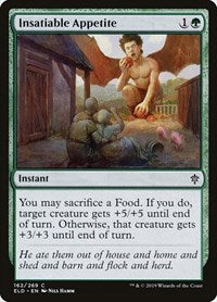 Insatiable Appetite | Throne of Eldraine | Common | Normal | #162