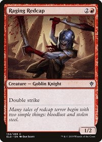 Raging Redcap | Throne of Eldraine | Common | Foil | #134