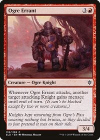 Ogre Errant | Throne of Eldraine | Common | Foil | #132