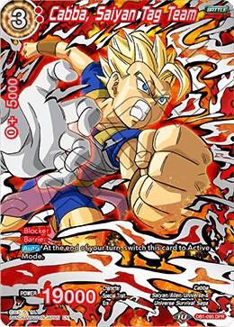Cabba, Saiyan Tag Team DB1-095 Duo Power Rare