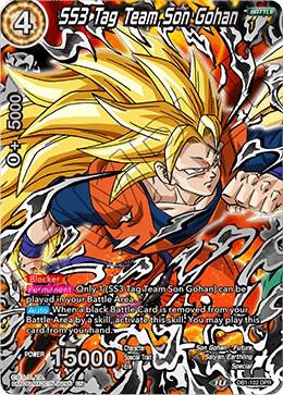 SS3 Tag Team Son Gohan DB1-102 Duo Power Rare