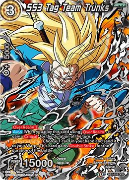 SS3 Tag Team Trunks DB1-103 Duo Power Rare