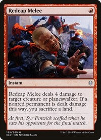 Redcap Melee | Throne of Eldraine | Uncommon | Foil | #135