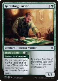 Garenbrig Carver | Throne of Eldraine | Common | Normal | #156