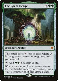 The Great Henge | Throne of Eldraine | Mythic Rare | Normal | #161