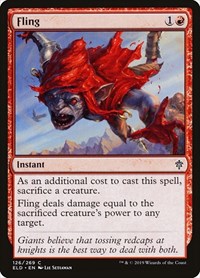 Fling | Throne of Eldraine | Common | Normal | #126
