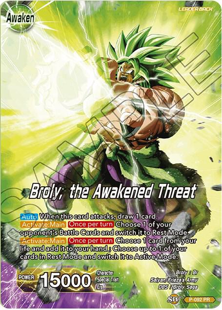 Broly // Broly, the Awakened Threat P-092 Promo