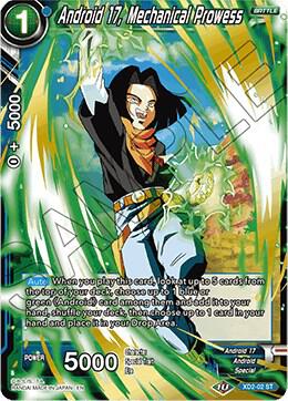 Android 17, Mechanical Prowess XD2-02 Starter Rare