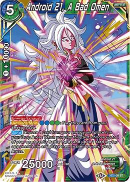 Android 21, A Bad Omen XD2-08 Starter Rare