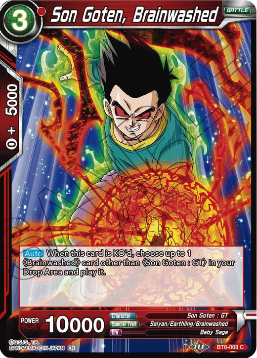 Son Goten, Brainwashed BT8-008 Common