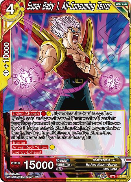 Super Baby 1, All-Consuming Terror BT8-116 Uncommon