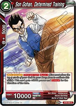 Son Gohan, Determined Training BT8-005 Common