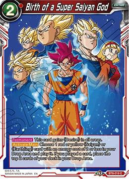 Birth of a Super Saiyan God BT8-019 Common