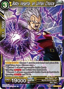 Baby Vegeta, an Unfair Choice BT8-082 Rare