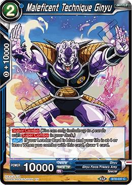 Maleficent Technique Ginyu BT8-037 Common