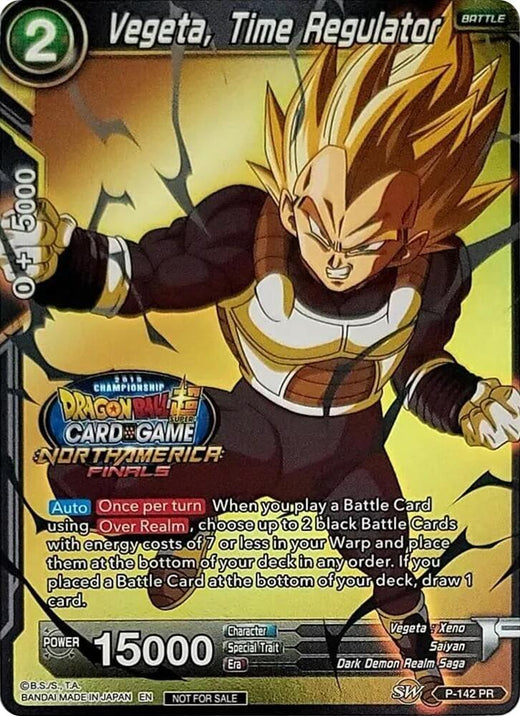 Vegeta, Time Regulator (Championship Final 2019) P-142 Promo