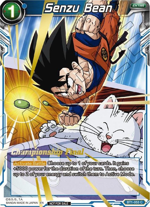 Senzu Bean (Championship Final 2019) BT1-053 Promo