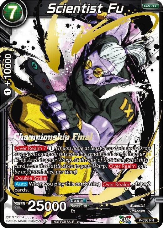 Scientist Fu (Championship Final 2019) P-036 Promo
