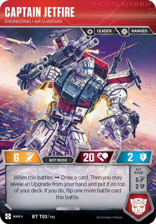 Capitán Jetfire - Ingeniería T03 Raro